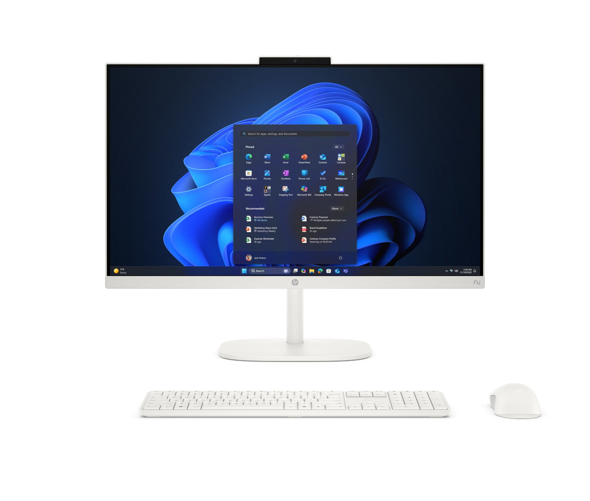 HP ProStudio 2 All-in-One G2a 24 Desktop Next Gen AI PC AMD RyzenT AI 7 445 60.5 cm (23.8") 1920 x 1080 pixels 32 GB DDR5-SDRAM Windows 11 Pro Wi-Fi 7 (802.11be)
