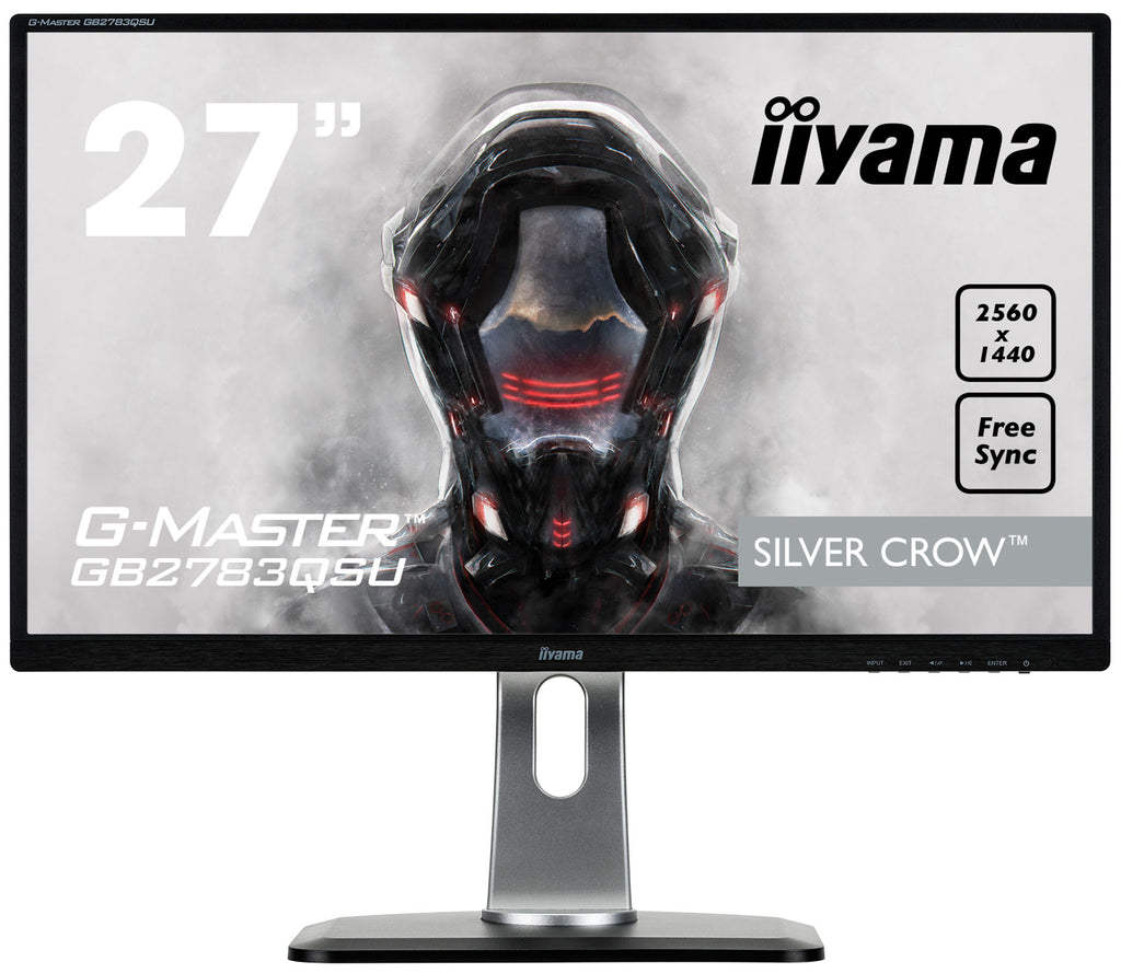 iiyama G-MASTER GB2783QSU computer monitor 68.6 cm (27") 2560 x 1440 pixels Quad HD LED Black