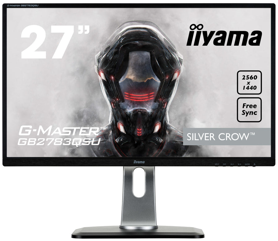 iiyama G-MASTER GB2783QSU computer monitor 68.6 cm (27") 2560 x 1440 pixels Quad HD LED Black