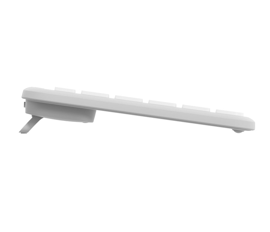 Logitech 920-012452 keyboard Office RF Wireless + Bluetooth QWERTZ German White