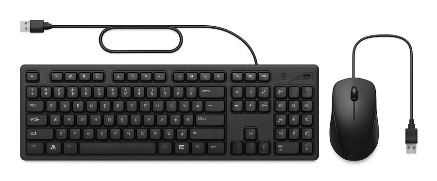Belkin BBZ014UK keyboard Mouse included Home/Office USB QWERTY UK English Black