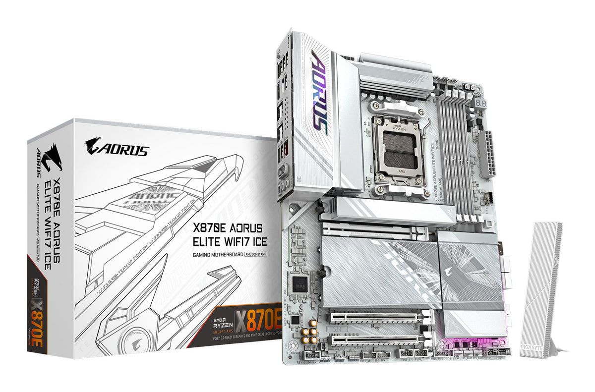 GIGABYTE X870E AORUS ELITE WIFI7 ICE Motherboard