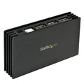 StarTech.com 7 Port Black USB 2.0 Hub - TAA