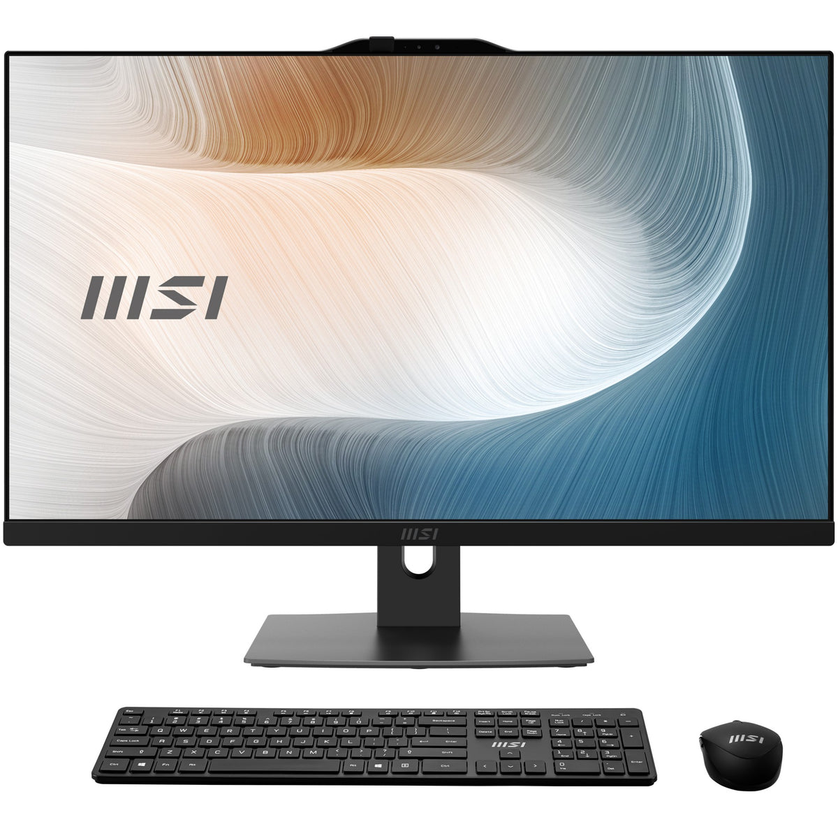 MSI Modern AM272P 12M-1063AT Intel® Core™ i5 i5-1235U 68.6 cm (27") 1920 x 1080 pixels All-in-One PC 16 GB DDR4-SDRAM 512 GB SSD Windows 11 Home Wi-Fi 6E (802.11ax) Black