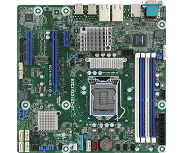 Asrock E3C242D4U2-2T motherboard Intel C242 LGA 1151 (Socket H4) micro ATX