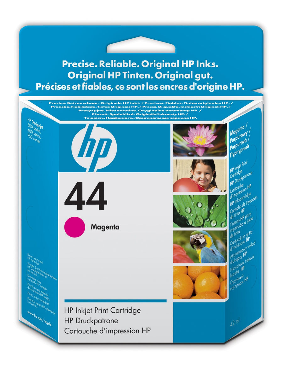 HP 51644ME/44 Printhead cartridge magenta, 1.6K pages ISO/IEC 24711 42ml for HP DesignJet 350 C/750 C