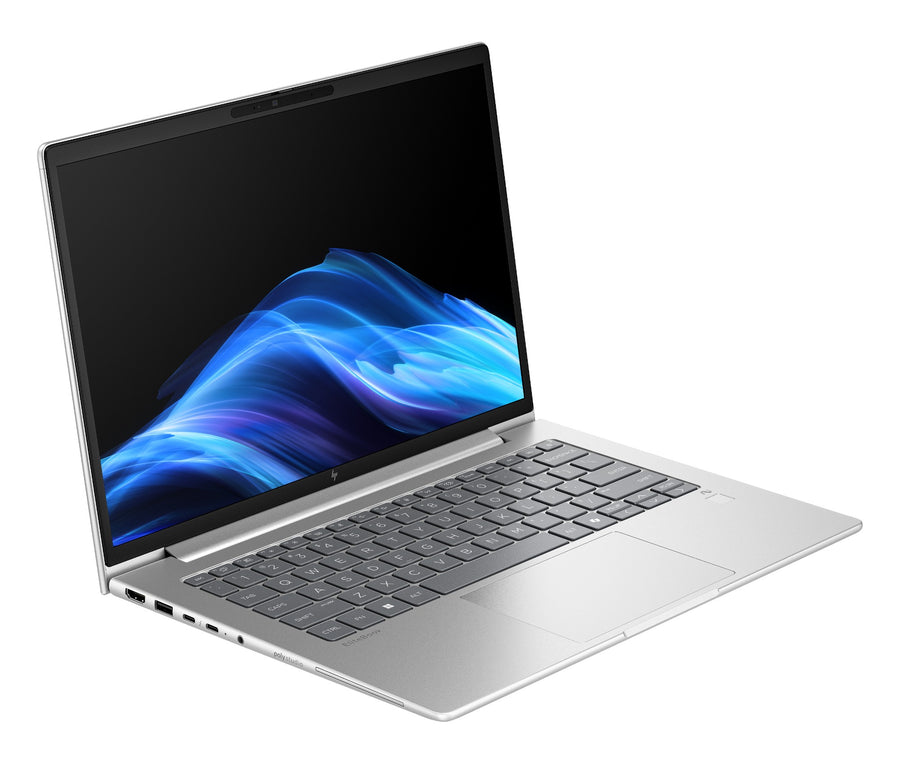 HP EliteBook 6 G1a 14 inch Notebook Next Gen AI PC Wolf Pro Security Edition Copilot+ PC AMD RyzenT AI 7 350 Laptop 35.6 cm (14") Touchscreen WUXGA 16 GB DDR5-SDRAM 512 GB SSD Wi-Fi 7 (802.11be) Windows 11 Pro Silver