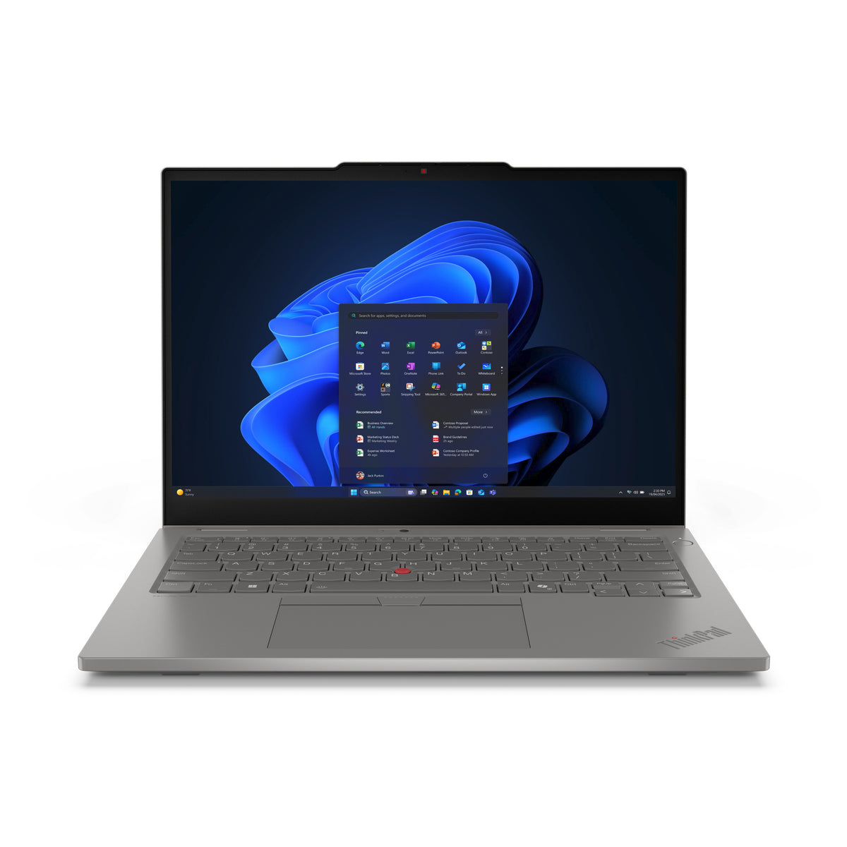 Lenovo ThinkPad L13 2-in-1 Gen 6 (Intel) Intel Core Ultra 5 225U Hybrid (2-in-1) 33.8 cm (13.3") Touchscreen WUXGA 32 GB LPDDR5x-SDRAM 512 GB SSD Wi-Fi 6E (802.11ax) Windows 11 Pro Grey German