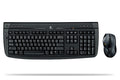Logitech Pro 2800 Cordless Desktop keyboard Mouse included RF Wireless Black