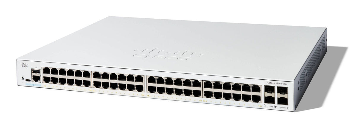 Cisco Catalyst C1200-48T-4G-RF network switch Managed L2/L3 Gigabit Ethernet (10/100/1000) White