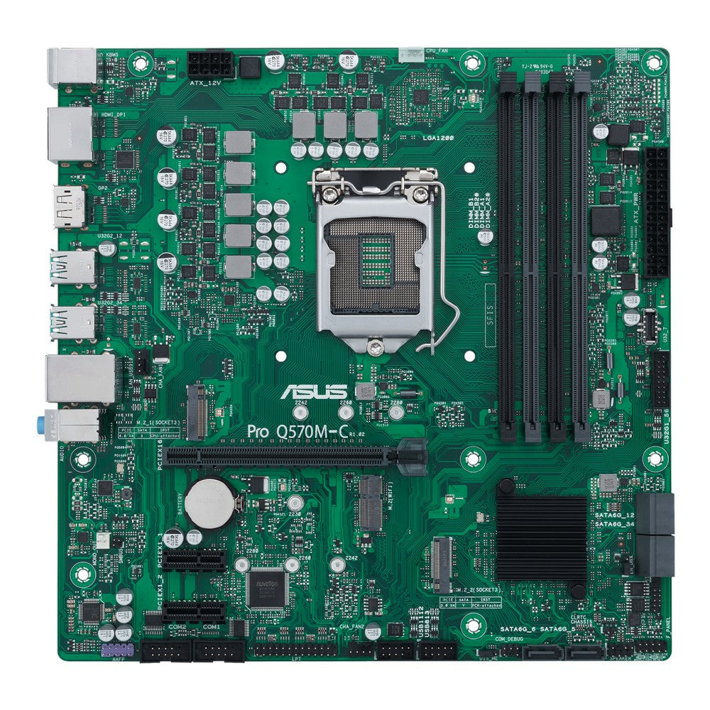 ASUS PRO Q570M-C/CSM motherboard Intel Q570 LGA 1200 (Socket H5) micro ATX