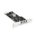 StarTech.com 4 Port USB 3.0 PCIe Card w/ 4 Dedicated 5Gbps Channels (USB 3.2 Gen 1) - UASP - SATA / LP4 Power - PCI Express Adapter Card