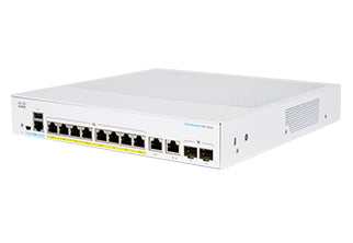 Cisco CBS350-8FP-2G Managed L2/L3 Gigabit Ethernet (10/100/1000) Silver