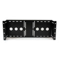 StarTech.com 4U Universal VESA LCD Monitor Mounting Bracket for 19-inch Rack or Cabinet - TAA Compliant - Cold-Pressed Steel Bracket