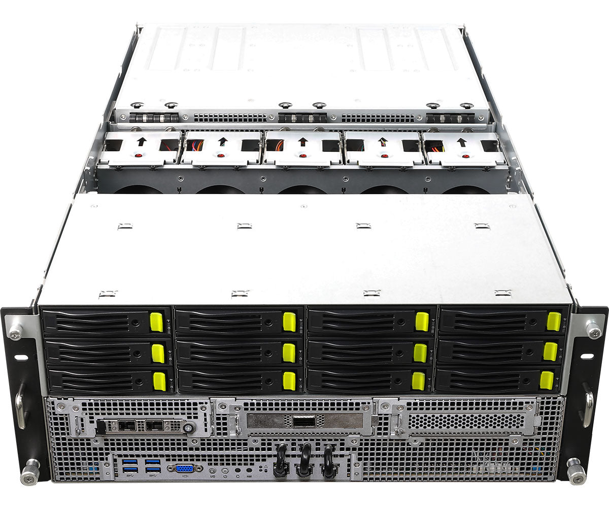 Asrock 4U10G-ROME2/2T server barebone Socket SP3 Rack (4U)