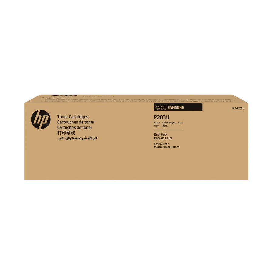 HP SV123A/MLT-P203U Toner cartridge black ultra High-Capacity twin pack, 2x15K pages ISO/IEC 19752 Pack=2 for Samsung M 4020