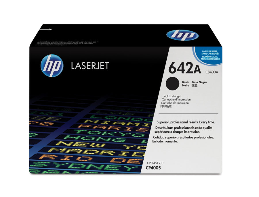 HP CB400A/642A Toner cartridge black, 7.5K pages ISO/IEC 19798 for HP CLJ CP 4005