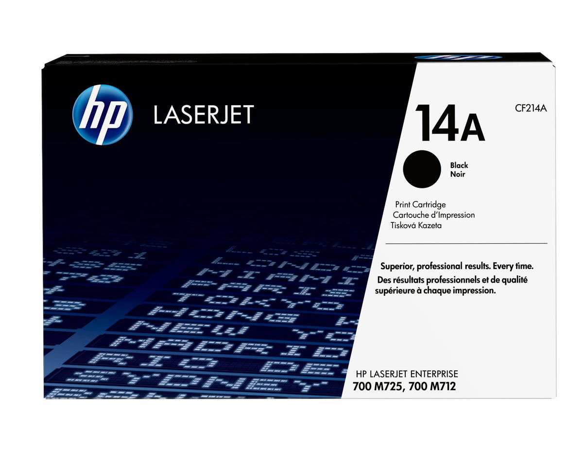 HP CF214A/14A Toner cartridge black, 10K pages ISO/IEC 19752 for HP LaserJet 700 M712