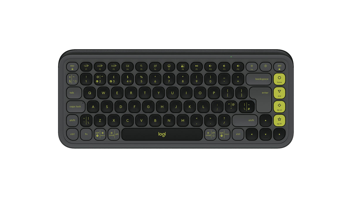 Logitech POP Icon Keys keyboard Universal Bluetooth QWERTY UK English Graphite