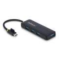 StarTech.com 4-Port USB-C Hub, 5Gbps, USB-C to 4x USB-A, Bus Powered, Small Travel Mini Hub, Multi-Port USB 3.0 Splitter, Portable Hub, Overcurrent Protection