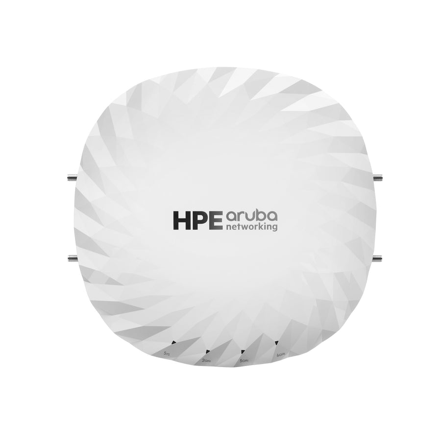 HPE Aruba Networking AP-734 (USF1) Tri Radio 2x2 Wi-Fi 7 External Antennas TAA Campus Access Point