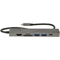 StarTech.com USB-C Multiport Adapter Hub, USB-C to 4K 60Hz HDMI, Gigabit Ethernet and 100W Laptop Charging for Macbook Pro / Air and Windows