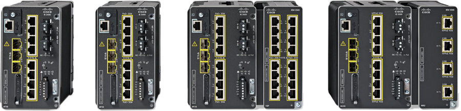 Cisco Catalyst IE3500 Managed L2/L3 Gigabit Ethernet (10/100/1000) Black