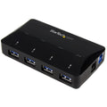 StarTech.com 4-Port USB 3.0 Hub (5Gbps) plus Dedicated Charging Port - 1 x 2.4A Port