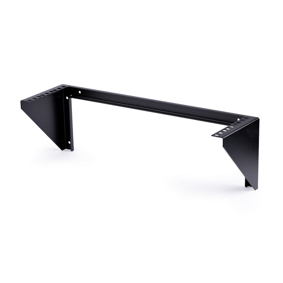 StarTech.com 3U 19” Wall Mount Vertical Rack Bracket, Wall Mount Patch Panel Bracket for Data/AV/IT/Computer Equipment, 3U Rack for Cabinet or Server Room, Supports 150lb (68kg) Capacity - TAA