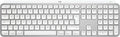 Logitech Master MX Keys S for Mac keyboard Office RF Wireless + Bluetooth QWERTY US International Aluminium, White