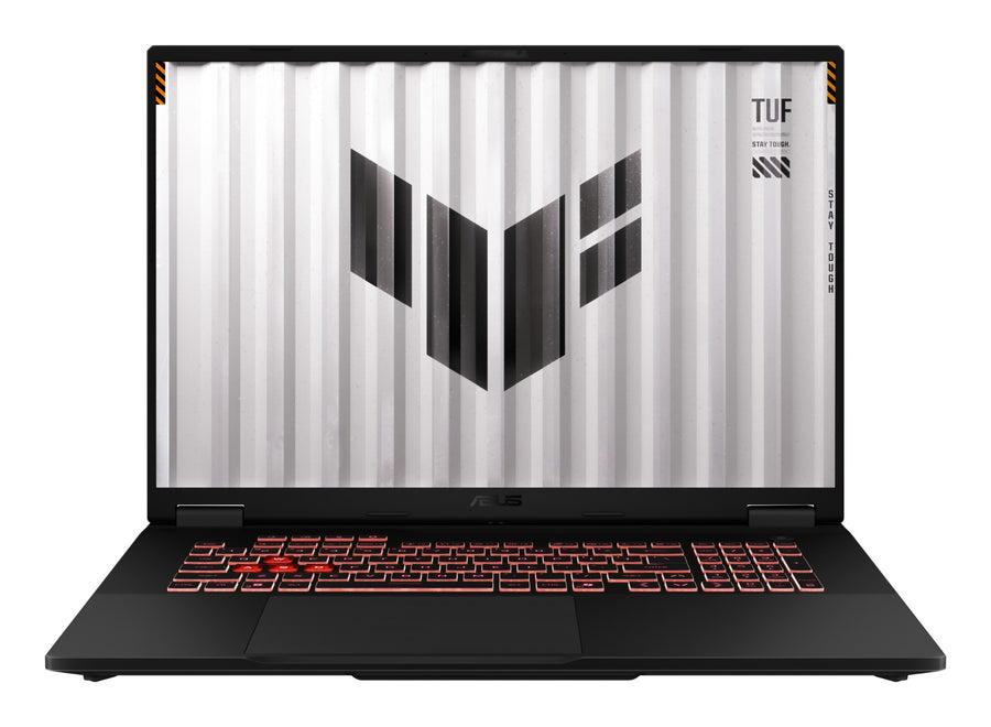 ASUS TUF Gaming A18 FA808UH-S8022 AMD Ryzen™ 7 260 Laptop 45.7 cm (18") WUXGA 16 GB DDR5-SDRAM 512 GB SSD NVIDIA® GeForce RTX™ 5050 Wi-Fi 6E (802.11ax) German Black, Grey