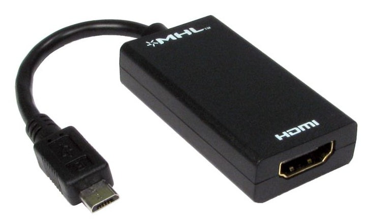 Cables Direct HDMI-MHL interface cards/adapter HDMI, USB 2.0