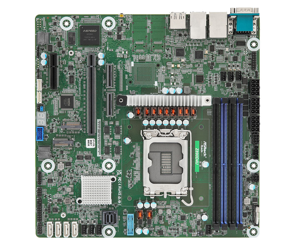 Asrock Z890D4U motherboard Intel Z890 LGA 1851 (Socket V1) micro ATX