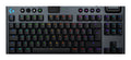 Logitech G G915 X LIGHTSPEED keyboard Gaming USB + RF Wireless + Bluetooth QWERTZ German Black