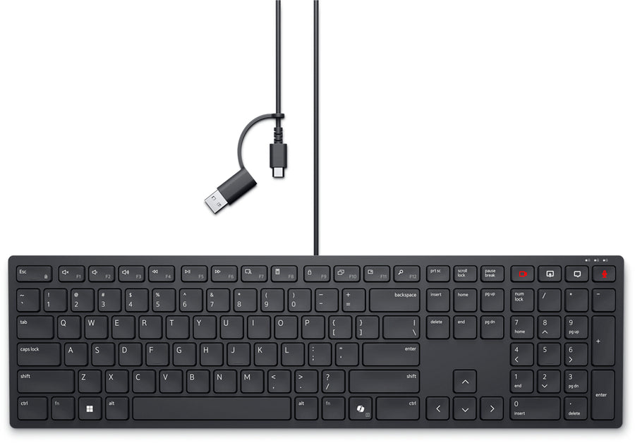 DELL Pro Wired Collaboration Keyboard - KB525C - Ukrainian (QWERTY)