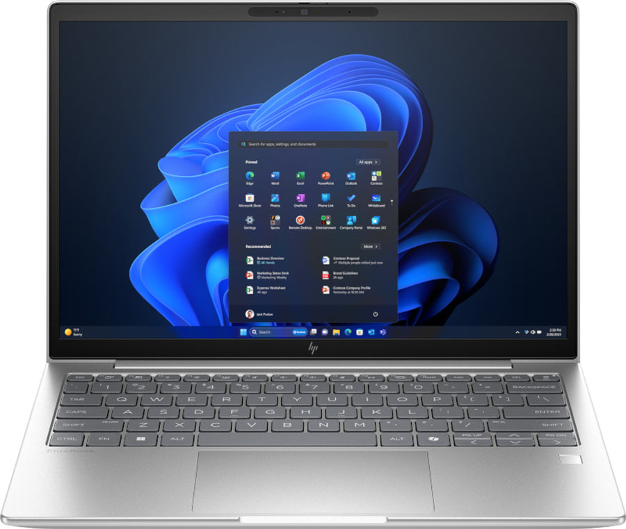 HP EliteBook 6 G1i AI PC Intel Core Ultra 7 255U Laptop 33.8 cm (13.3") WUXGA 32 GB DDR5-SDRAM 1 TB SSD Wi-Fi 7 (802.11be) Windows 11 Pro Silver
