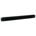 StarTech.com 1U High-density Brush Strip Cable Management Panel, Sturdy Steel Horizontal Data Centre Cable Organizer