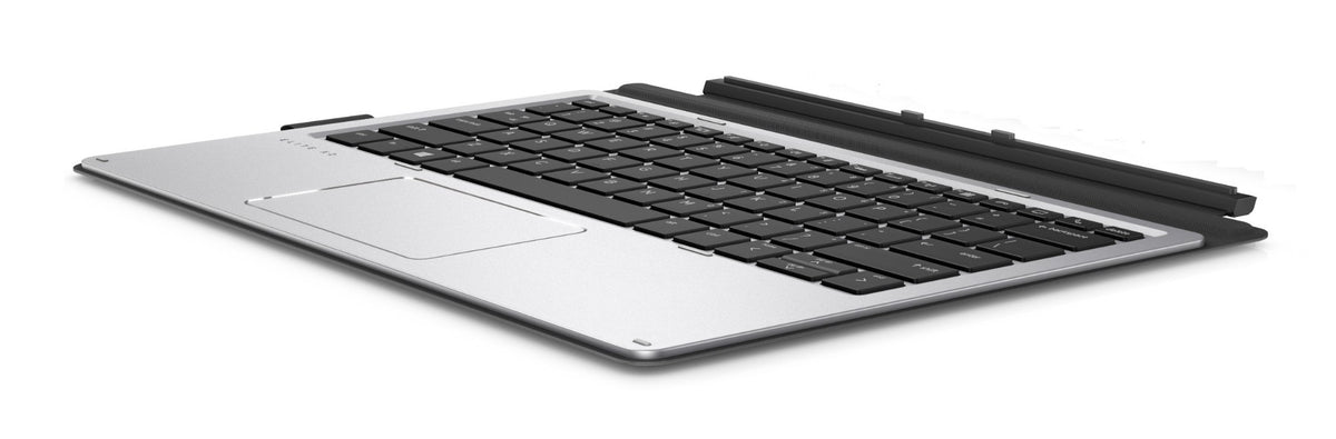 HP 922749-DD1 mobile device keyboard Black, Silver Icelandic