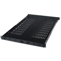 StarTech.com 1U Adjustable Vented Server Rack Mount Shelf - 175lbs - 19.5 to 38in Adjustable Mounting Depth Universal Tray for 19" AV/ Network Equipment Rack - 27.5in Deep - TAA