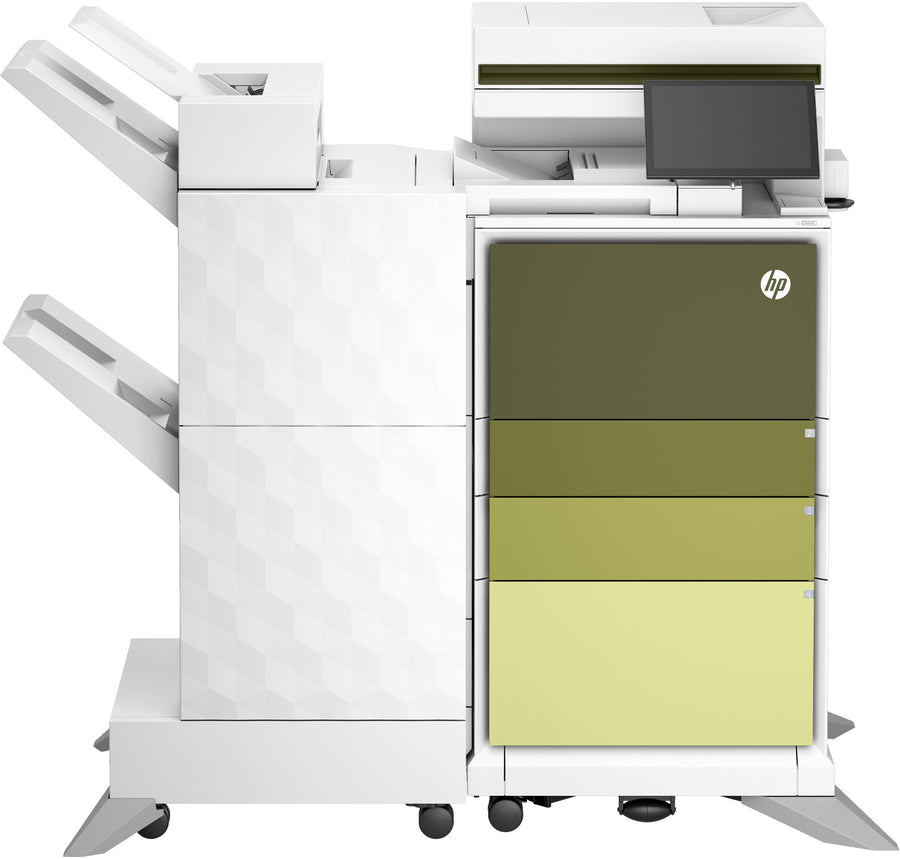 HP Color LaserJet Enterprise Flow MFP 6801zfsw Printer, Print, copy, scan, fax, Flow; Touchscreen; Stapling; TerraJet cartridge