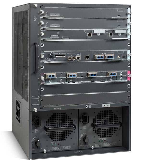 Cisco 6509-E, Refurbished network equipment chassis 15U