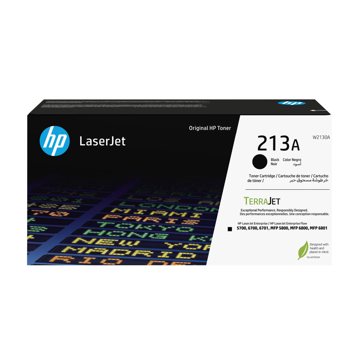 HP W2130A/213A Toner cartridge black, 3.5K pages ISO/IEC 19798 for HP CLJ 5800/6700/6701/6800