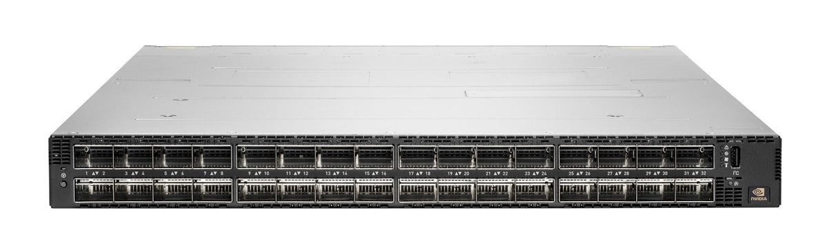 HPE NVIDIA InfiniBand NDR 64-port OSFP Managed Power to Connector Airflow Switch