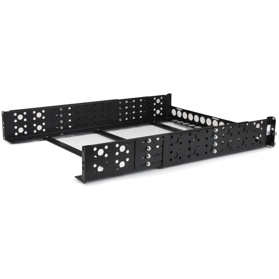 StarTech.com 2U Universal Rack Mount Rails - for 19in Server Rack Enclosure or Cabinet - Adjustable A/V Rack Rails