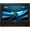 MSI Pro AP162T ADL-017XEU Intel® N N100 39.6 cm (15.6") 1920 x 1080 pixels Touchscreen All-in-One PC 4 GB DDR4-SDRAM 256 GB SSD Wi-Fi 6E (802.11ax) Black