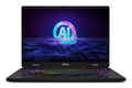 MSI Pulse 16 AI C1V Intel Core Ultra 7 155H Laptop 40.6 cm (16") Quad HD+ 16 GB DDR5-SDRAM 1 TB SSD NVIDIA GeForce RTX 4060 Wi-Fi 6E (802.11ax) Windows 11 Home Black