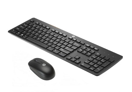 HP 803184-L31 keyboard Mouse included Universal RF Wireless Black