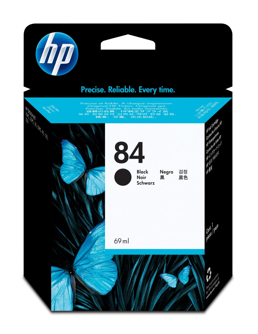 HP C5016A/84 Ink cartridge black 69ml for HP DesignJet 10 PS/30