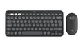 Logitech 920-012233 keyboard Mouse included Universal RF Wireless + Bluetooth QWERTY UK English Graphite