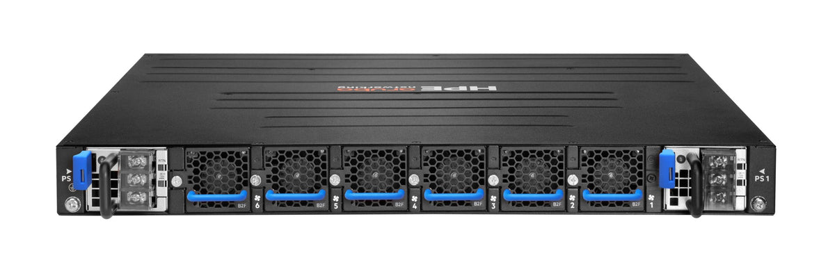 HPE Aruba Networking CX 8325P 32p QSFP28 40G/100G Back-to-Front 6xFan 2xAC PSU Bundle